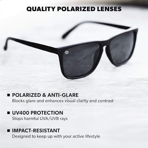 Knockaround Fast Lanes Lightweight Sunglasses for Men & Women - UV400 Protection