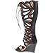 Forever Link Womens Rainbow-01 Gladiator Wedge Sandals