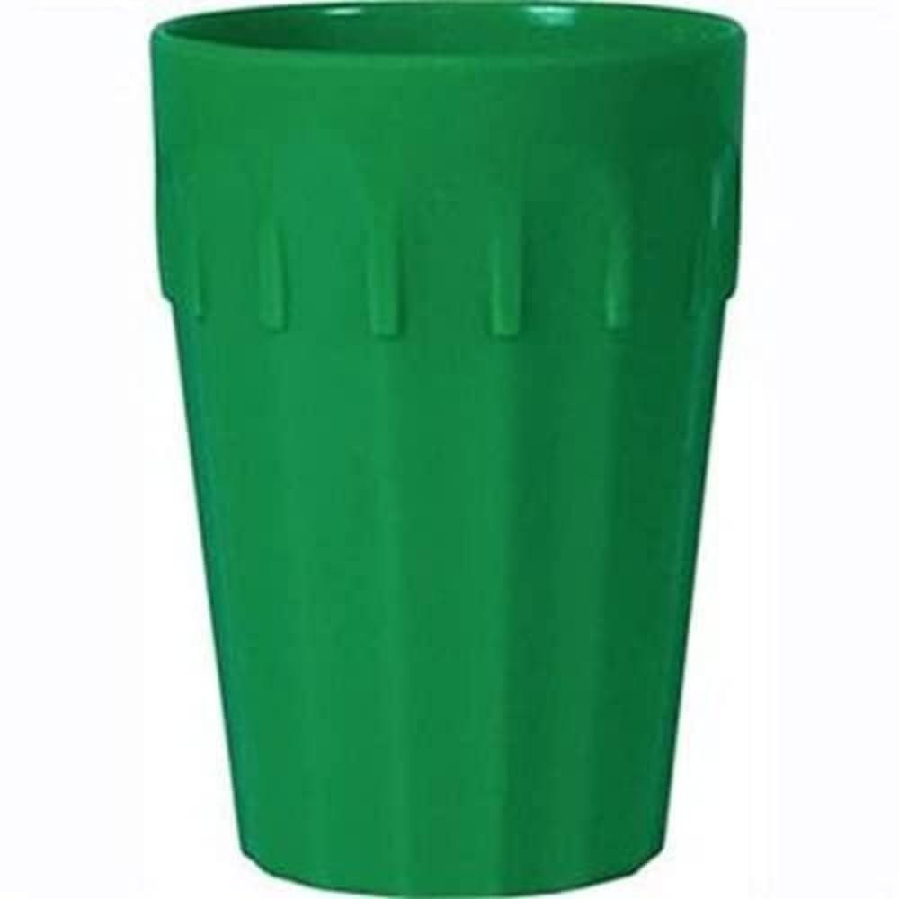 12X Kristallon Tumblers Green 260ml Drinking Restaurant — image 1