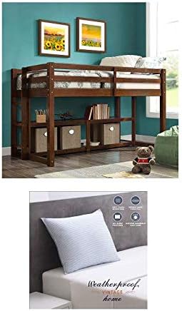 Amazon Com Better Homes Greer Loft Storage Bed With Spacious