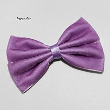 Amazon Com Utini 12pcs 4 5 Inches Velvet Ribbon Hair Bows With