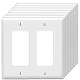 Decorator Wall Plates 2-Gang Switch Outlet