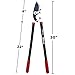 Gonicc Professional 30 inch SK-5 Steel Blade Anvil Lopper, 2-Inch Capacity, Sturdy Extra Leverage 22-Inch Handles, Garden Pruning Tree Hedge Branch Trimmer Clippers scissors.