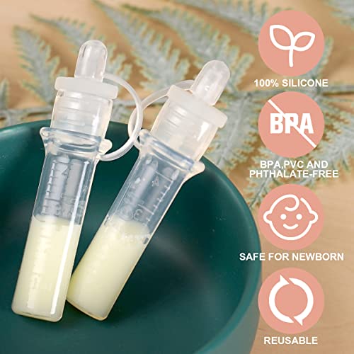 haakaa Silicone Colostrum Collector Set ReadytoUse Silicone Colostrum