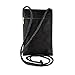 Travel Neck Pouch - Silk Jacquard (Black - new version)