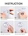 LUXEAR Suction Cup Hook Towel Hooks Shower Hooks Removable Kitchen Suction Hooks Vacuum Wall Holder for Home Bathroom Holder for Loofah Sponge Towel Key Coat Bag - 2 Pack