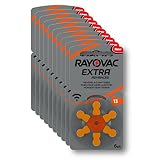 Rayovac Size 13 Hearing Aid Battery 10-Packs of 6 Cells