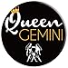 Queen Gemini May June Birthday Astrology Zodiac Signs - PopSockets Grip and Stand for Phones and Tablets