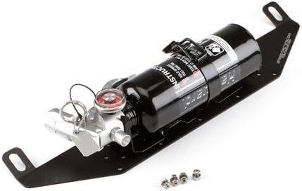 SpeedTactics - Chevy Camaro fire extinguisher bracket for fifth generation Camaro models, coupe and convertible,with Halguard clean agent 1.5lb fire extinguisher black.