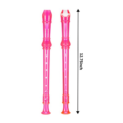 image for Pangda Descant Soprano Recorder German Style 8 Hole with Cleaning Rod,