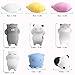 Outee Mochi Squishies Cat Toys, 9 Pcs Squishies Animal Stress Relief Toys Mochi Cat Squishies Stress Cat Squishies Toys Stress Mini