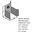 ALEKO MD02A Meeting Point Bracket for Rolling Sliding Gates & Fences