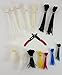 Cambridge Zipits 700 pc Cable Tie Kit Assortment. BONUS includes Cutting Tool & Reusable Storage Case
