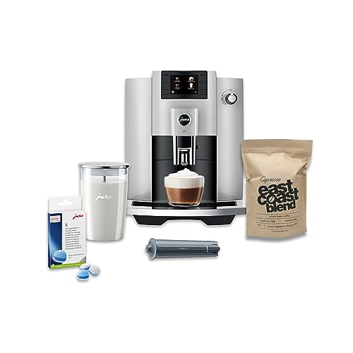 (Jura E6 Automatic, Affordable Espresso Machine with Programmable