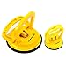 WFPOWER Yellow Suction Cup Dent Puller Handle Lifter 5inch / Dent Remover/Heavy Duty Glass Lifting, 2.3inch Sucker for Screen primary