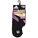 adidas Women's Climacool X III Super No Show Socks (2 Pack), One Size, Black/Shock Pink/Light Onix/Onix