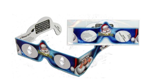 Santa Holiday Specs - See Santa's Face in Christmas Lights
