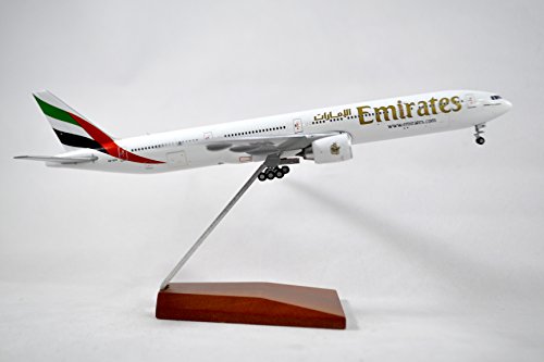 GeminiJets Emirates Airlines Boeing 777-300ER Diecast Airplane Model A6-EPP With Stand 1:400 Scale Part# GJUAE1609