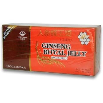 royal ginseng jelly liquid vials oral strength king 10ml extra