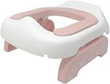 Venture Pote Pals Travel Potty Soft PU Cushioned Pink Safari 5 Liners view 2