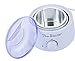 Waxing Kit Hair Removal Electric Hot Heater Wax Warmer with 3 Flavors Hard Wax Beans(Charcoal Blackhead Removal) and 20 Pack Wax Applicator Sticks (Wax Warmer)