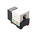 Cable Matters [UL Listed] 10-Pack 10Gbps Cat6 Keystone Jacks, RJ45 Keystone Jack, Ethernet Keystone Jack in Black for Patch Panel and Wall Plate