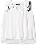 My Michelle Big Girls' Embroidered Sleeveless Top