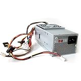 Dell 250W Power Supply for Dell Inspiron 530s, Inspiron 531s, Vostro 200 (Slim), 200s, 220s, and Studio 540s Small Form Factor Systems