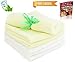 Bamboo Baby Washcloths , Luxury and Comfort - 100% Natural Hypoallergenic 6 Pack Organic Towels - Ultra Soft , Absorbent & Reusable Wipes - Best for Eczema & Sensitive Skin - Perfect Baby Shower Gift