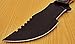 TR-73 - Powder Carbon Coated Tracker Knife - Stunning Micarta Handle