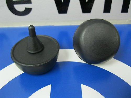 1994-2006 JEEP WRANGLER TJ YJ WINDSHIELD HOOD REST BUMPER STOPS SET OF 2 MOPAR OEM