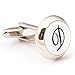Digabijewelry Initial Cufflinks (Alphabet Letter) by Men's Collections