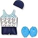 Wowelife Baby Float Suit with Arm Bands Toddler Floating Swimsuit with 8 Removable Buoyancy Sticks for Boys and Girls, 1-4 Years