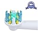 Lanveda Replacement Brush Heads, Compatible with Oral B Electric Toothbrush, Fits Pro 500 1000 1500 3000 5000 7000 Series Models Handle, 8 Count