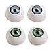 szzijia 8pcs 20mm Doll Eyeball Half Round Acrylic Eyes for DIY Reborn Baby Doll Bear