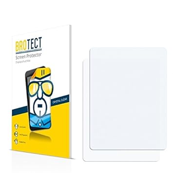 2X BROTECT HD Clear Displayschutz Schutzfolie für AGPtek A02 (Kristallklar, extrem Kratzfest, schmutzabweisend)