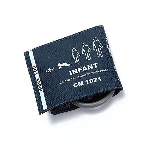 RONSHIN Adult Child Infant Neonatal Nylon Blood Pressure Cuff for Patient Monitor Baby cuff 12-19CM
