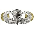 Badges And Collar Devices Army Basic Parachutist Badge Mirrored Finish - Regulation