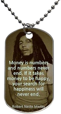 Bob Marley design personlized style dog tag, Dog Tag Size 1.3X2.2X0.1 inches in Diameter by CyberSome