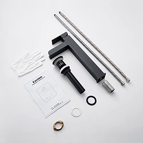 Lexdale Waterfall Bathroom Sink Vessel Faucet Oil-Rubbed Bronze Single ...