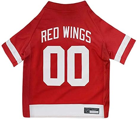 red wings dog jersey