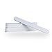 Iridesi Zebra Nail Files Washable Emery Board 7 Inches Long 3/4 Inch Wide Made in USA 180/180 Grit 12 Fingernail Files Per Pack
