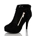 Top Moda George-40 Ankle Wrap Boots