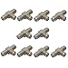 Eightnoo 10-Pack 3-Way F-Type Coax Cable Splitter Combiner Female to 2 Female for Video VCR Antenna TV Cable Satellite