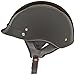 VCAN V531 Cruiser Half Helmet (Solid Gloss Black, Large)