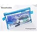 Zipper Pouch, 4 PCS, Mesh Zipper Bags Clear Zipper Pouch Small Organizer Bag Zipper Folder Bag Cosmetic Bags Travel Storage Bags, Size: 7.8