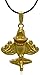Across The Puddle, Ancient Golden Jet-7 Pendant Necklace,24k GP Golden Flyer,Pre-Columbian Quimbaya Airplane Jet,Ancient Aircraft,Ancient Astronauts,Original Golden Jets Collection, Metal, not known