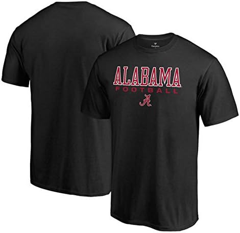 Fanatics Branded Alabama Crimson Tide True Sport Football Big and Tall T-Shirt - Black (5XL)