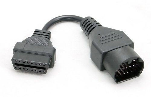 Goliton OBD OBD2 16 Pin Connector Diagnostic Adapter For Mazda 17 Pin