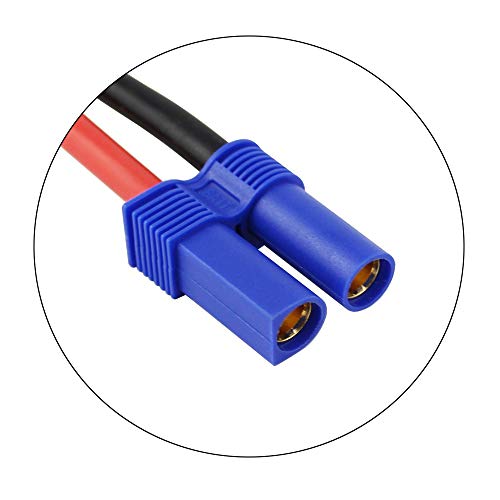 2stücke EC5 parallel Batterie anschlusskabelverlängerung y Splitter für DJI Phantom rc Modus Hubschrauber Quadcopter – Bild 4